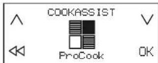 FRANKE FMY 906 I FP BK - Pour activer la fonction ProCook: - 1