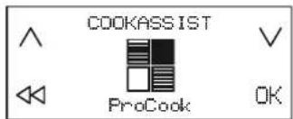 FRANKE FMY 906 I FP BK - De functie ProCook inschakelen: - 1