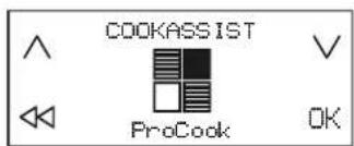 FRANKE FMY 906 I FP BK - Para activar la función de ProCook: - 1