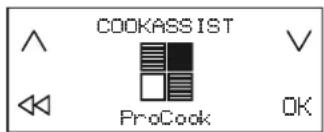 FRANKE FMY 906 I FP BK - Para ativar a função ProCook: - 1