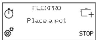 FRANKE FMY 906 I FP BK - To activate the FlexPro function: - 2