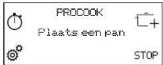 FRANKE FMY 906 I FP BK - De functie ProCook inschakelen: - 2