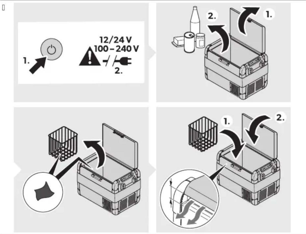 DOMETIC CFX2 45 - N3) E Displ! 2e' temper! tEre - 10