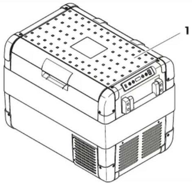 DOMETIC CFX2 57 - Περιεχόμενα συσκευασίας - 1