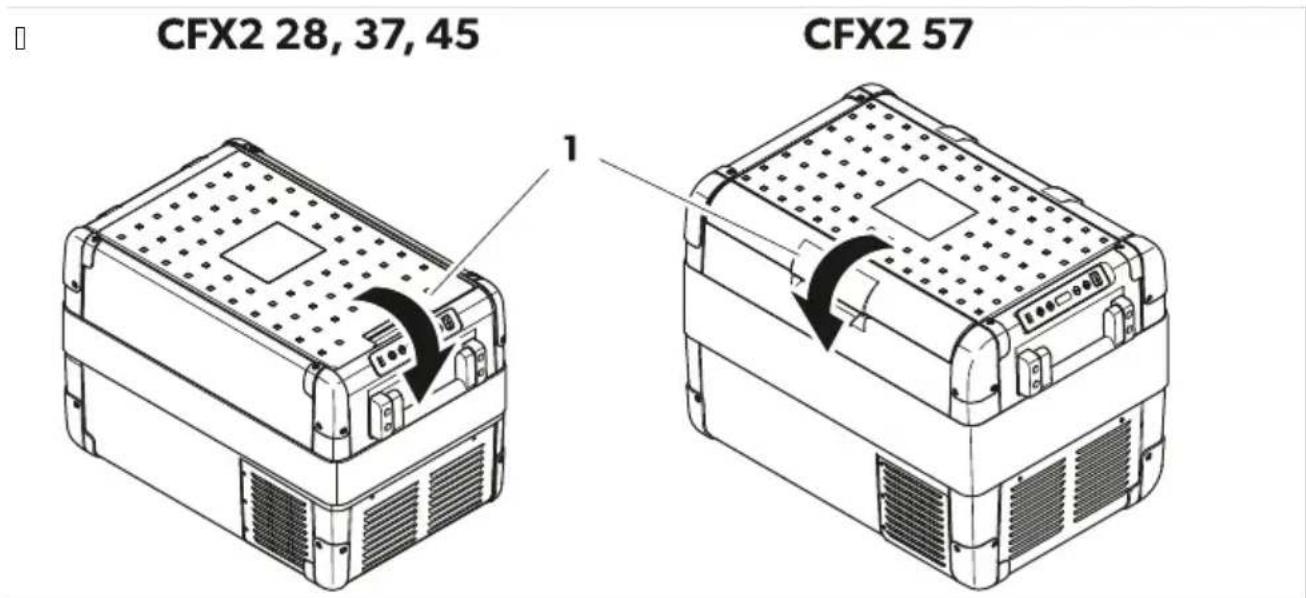 DOMETIC CFX2 57 - KezelA-ks.i4elzAeleme. - 1