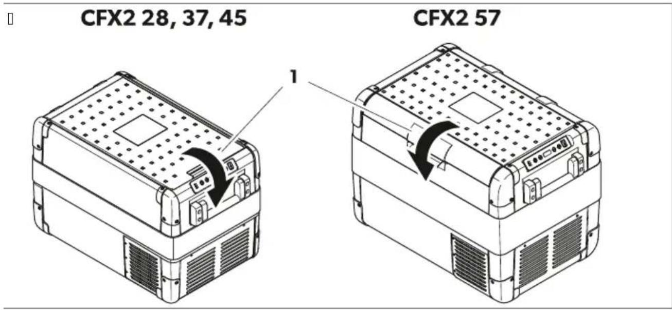 DOMETIC CFX2 57 - Ilkments'e comm!n'e et'j!,ich!ge - 1