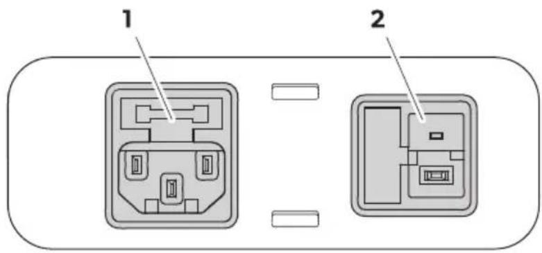 DOMETIC CFX2 37 - Υποδοχές σύνδεσης - 1