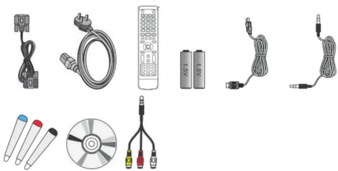 VIEWSONIC CDE8451 - Contenu de l'emballage - 1
