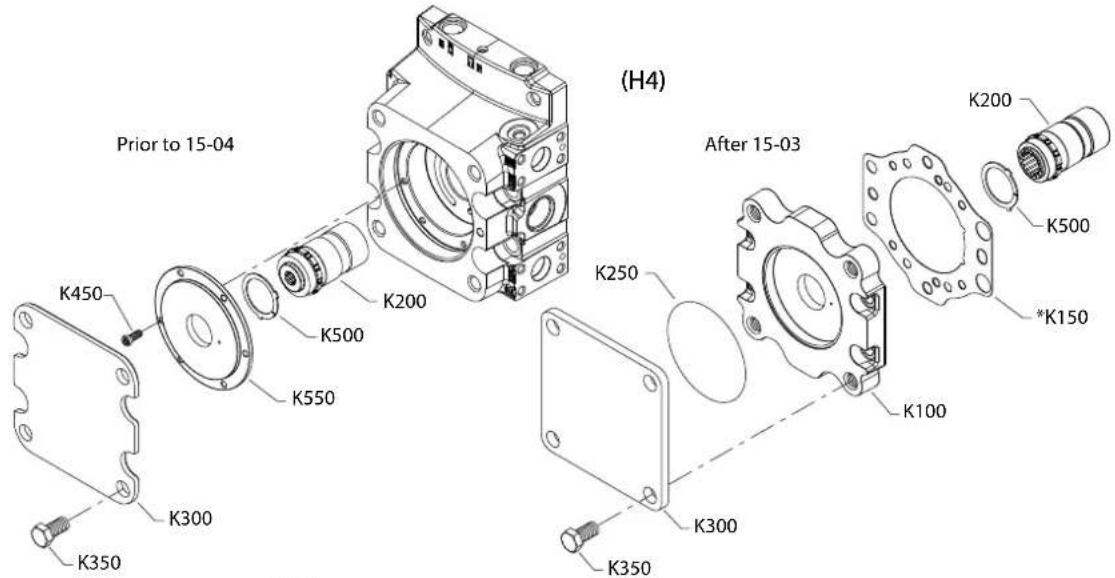 DANFOSS H1T - Auxiliary mounting - 1