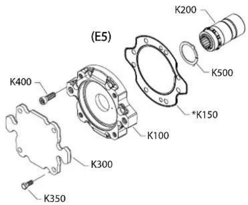 DANFOSS H1T - Auxiliary mounting - 2