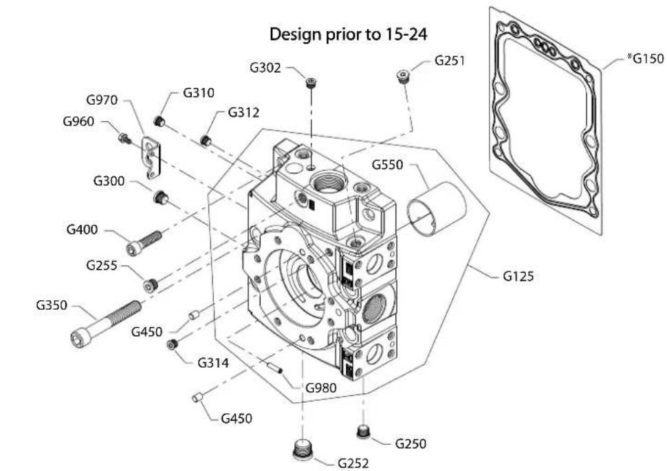 DANFOSS H1T - End cap - 1