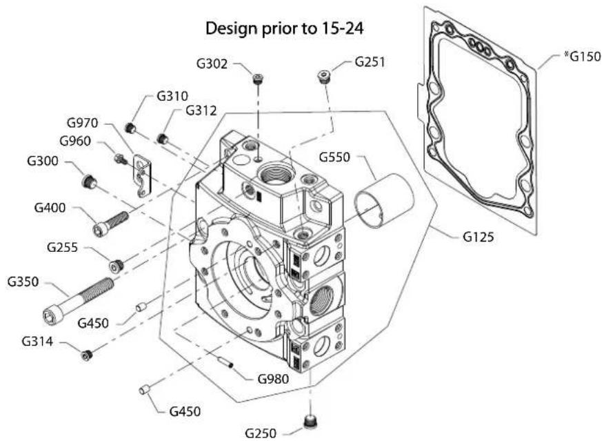 DANFOSS H1T - End cap - 1