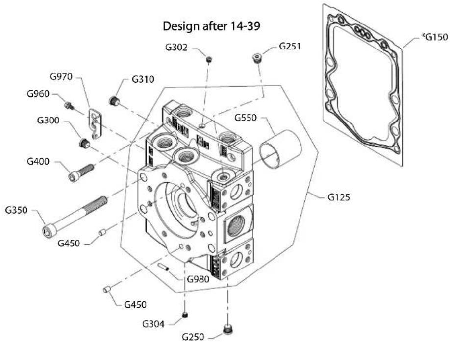 DANFOSS H1T - End cap - 2