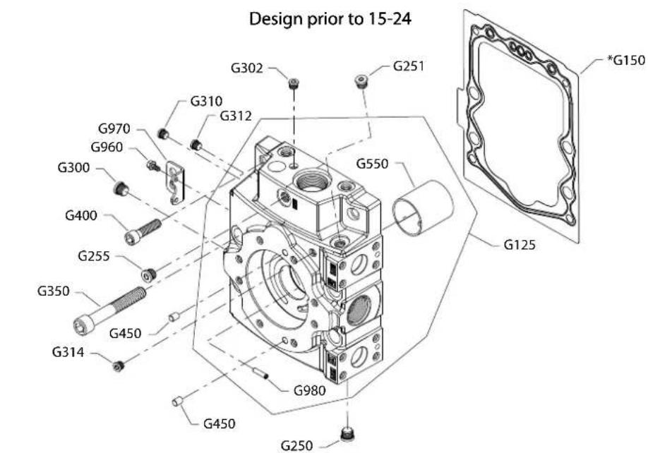 DANFOSS H1T - End cap - 1