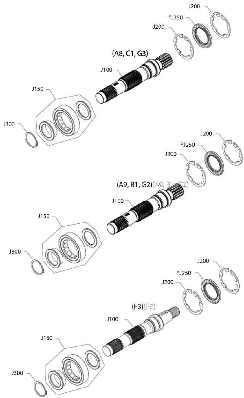 DANFOSS H1T - Shaft - 1