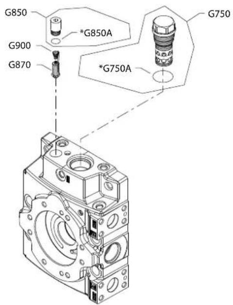 DANFOSS H1T - Charge pressure relief and ISL settings - 1
