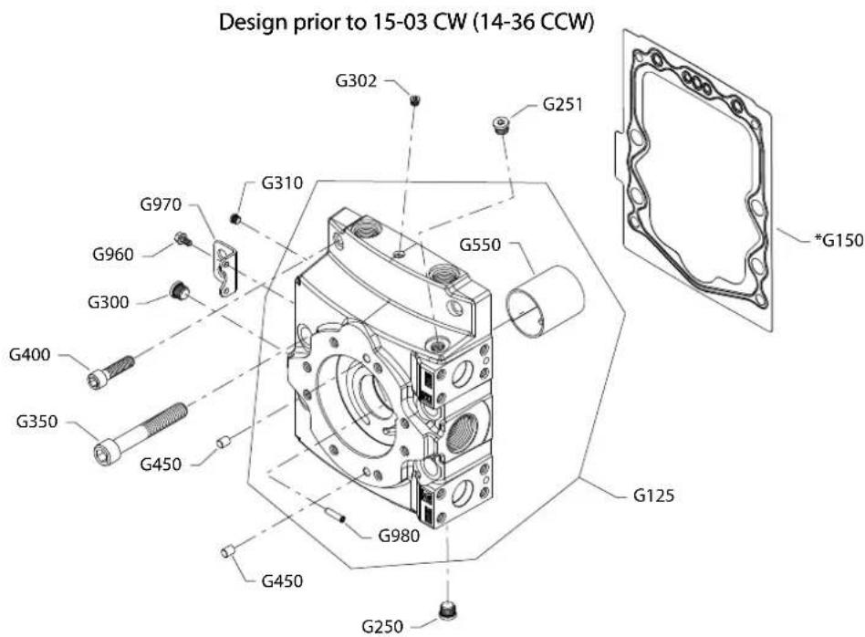 DANFOSS H1T - End cap - 1