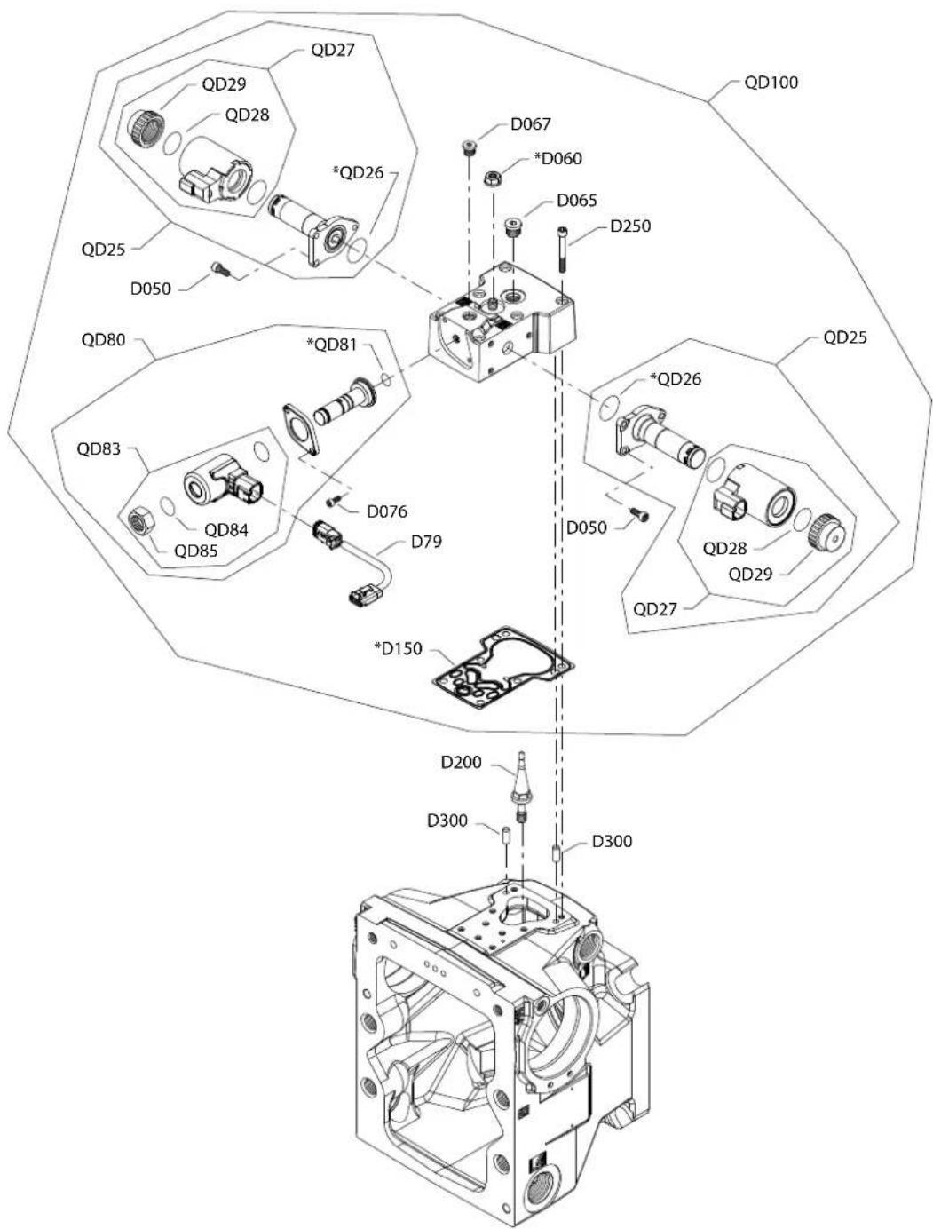 DANFOSS H1T - H1P control G9 - 1