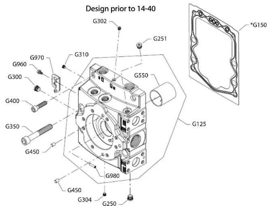 DANFOSS H1T - End cap - 1