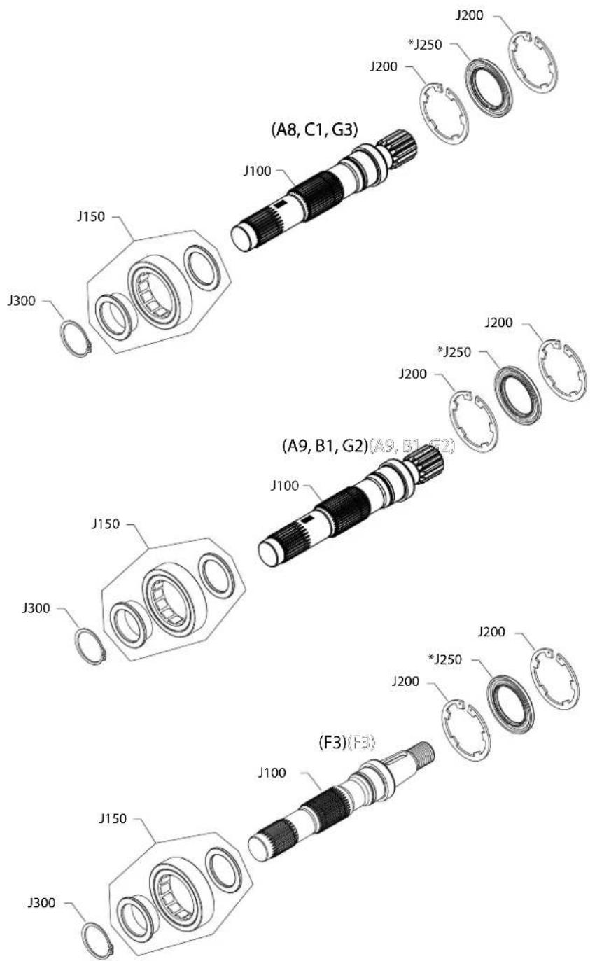 DANFOSS H1T - Shaft - 1