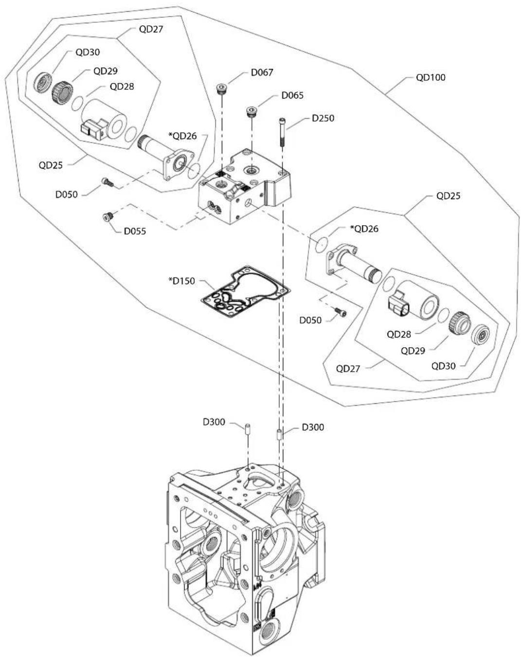 DANFOSS H1T - H1P control A8 - 1
