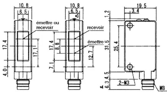 Idec SA1E1DP2 - Type de branchement par fiches - 2