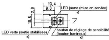 Idec SA1E1DP2 - Type de branchement par fiches - 1