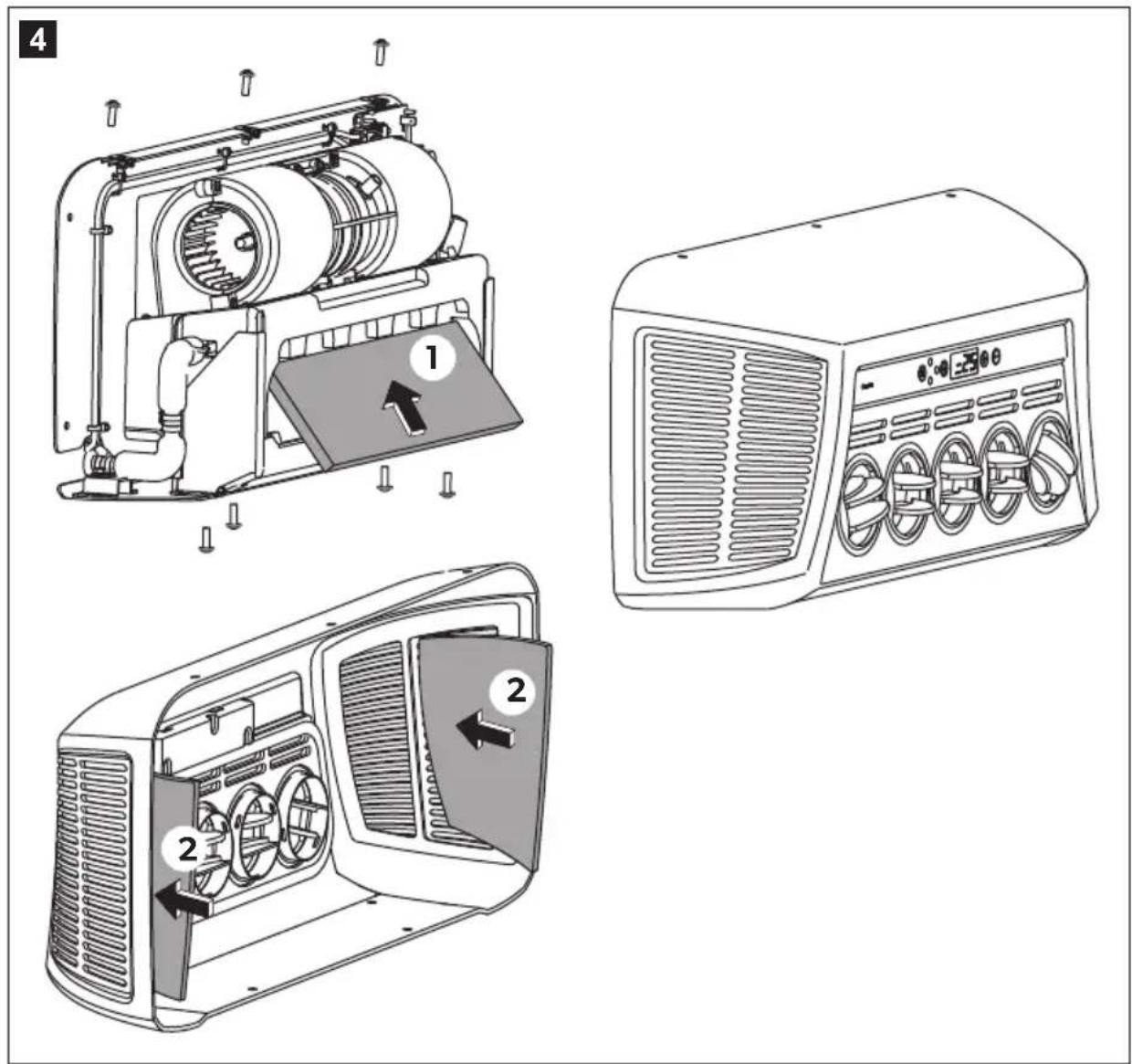 DOMETIC CoolAir SP 950T - Állóklíma-berendezés - 4