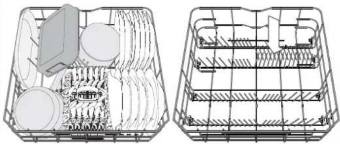 INDESIT I3I D741O - AJUSTER LA HAUTEUR DU PANIER SUPÉRIEUR - 4