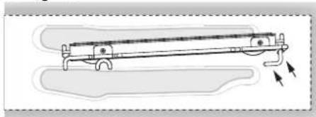 Fulgor Milano FSRC 3004 P MI MK 2F X - Pour retirer la grille extensible du four : - 2