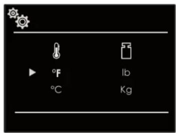 Fulgor Milano FSRC 3004 P MI MK 2F X - Temperatur &amp; Gewicht - 1
