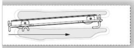 Fulgor Milano FSRC 3004 P MI MK 2F X - Come riposizionare la griglia allungabile nel forno: - 1