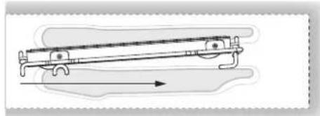 Fulgor Milano FSRC 3004 P MI MK 2F X - To replace an extendable rack: - 1