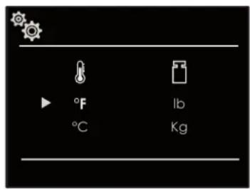 Fulgor Milano FSRC 3004 P MI MK 2F X - Temperatuur en Gewicht - 1