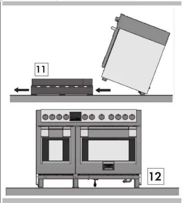 Fulgor Milano FSRC 3004 P MI MK 2F X - STAP 3 (alleen voor modellen 122 cm breed) - 4