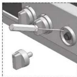 Fulgor Milano FSRC 3004 P MI MK 2F X - Adjustment for Burners with one or two flame rings: - 3