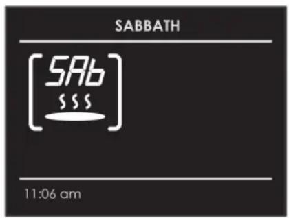 Fulgor Milano FSRC 3004 P MI MK 2F X - FR 24 - Instructions pour le mode Sabbat (sur certains modèles) - 1