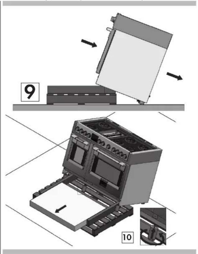 Fulgor Milano FSRC 3004 P MI MK 2F X - ÉTAPE 3 (pour la cuisinière de 48" seulement) - 3