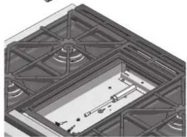 Fulgor Milano FSRC 3004 P MI MK 2F X - Replace Injector (griddle) - 3