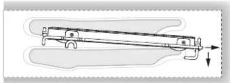 Fulgor Milano FSRC 3004 P MI MK 2F X - To replace an extendable rack: - 2