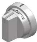 Fulgor Milano FSRC 3004 P MI MK 2F X - BOUTON ON/OFF & TEMP - 2