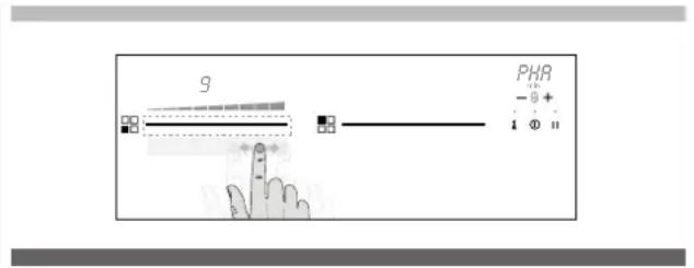 Fulgor Milano FCH 302 ID TS WH - Impostazioni di potenza - 6