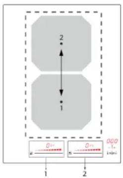 Fulgor Milano FCH 302 ID TS WH - Bridge (Zonas de cocción flexibles) U N - 1