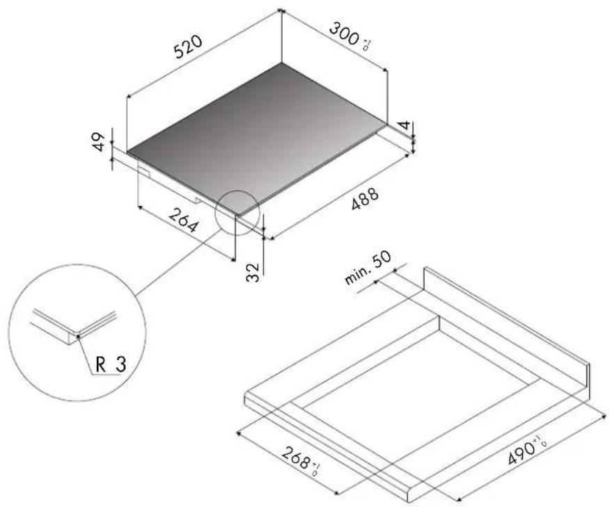Fulgor Milano FCH 302 ID TS BK - ATTENTION - 2