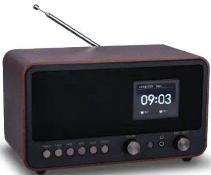 Envivo ENV-1709 - DAB+/FM RADIO - 1