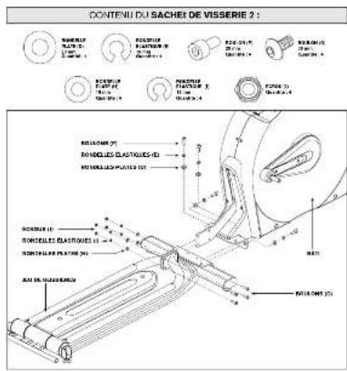 Horizon Fitness CE9.2 - pIÈCES INCIUSES : - 3