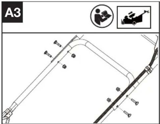 KRESS KC720.9 - Ajuste da altura da pega e montagem das pegas inferiores. (Ver as Fig. A1, A2) - 2