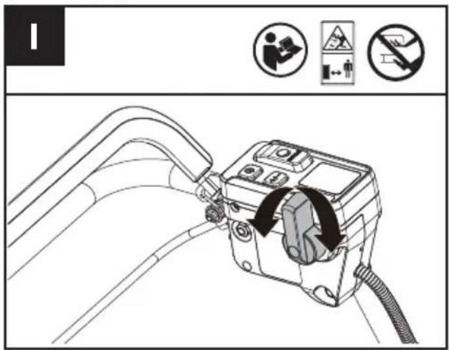 KRESS KC720.9 - Funcionamento do sistema de autopropulsão (Ver a Fig. H) - 2