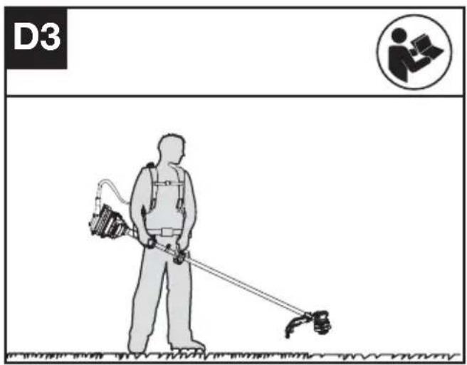 KRESS KC110.9 - Connecting with the backpack harness (See Fig. D3) - 1