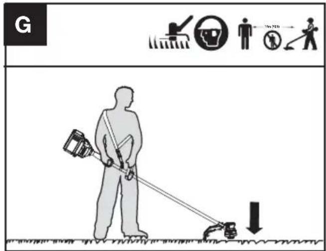 KRESS KC110.9 - Bump line -syöttöjärjestelmä (ks. kuva G) - 1
